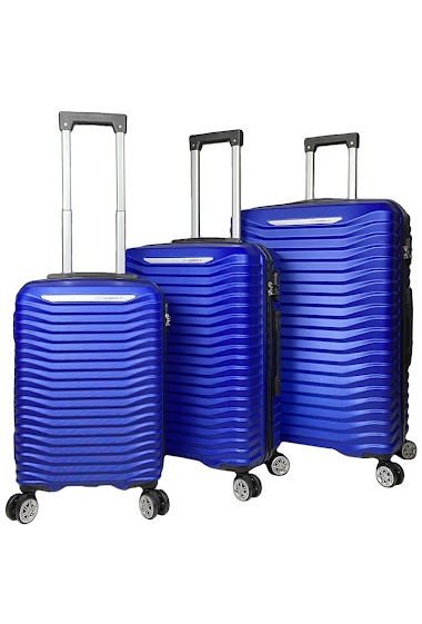 Mayoristas Chapon Maroquinerie - GUARDIAN, set of three ABS luggages.