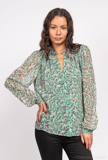 Wholesaler Charlior - Floral shirt
