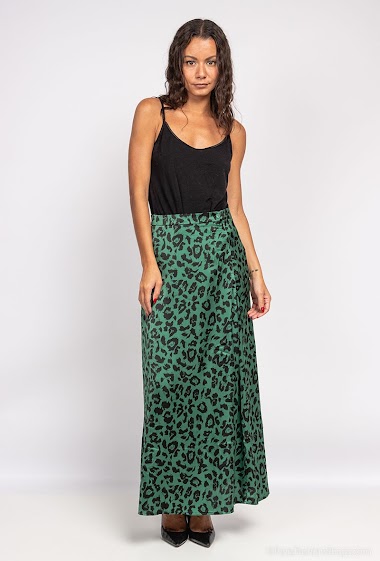 Wholesaler Charlior - Leopard print skirt