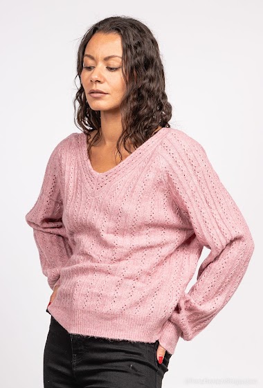 Großhändler Charlior - Perforated sweater