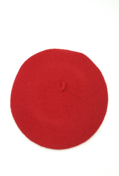 Wholesaler Charmant - Plain classic beret warm colors
