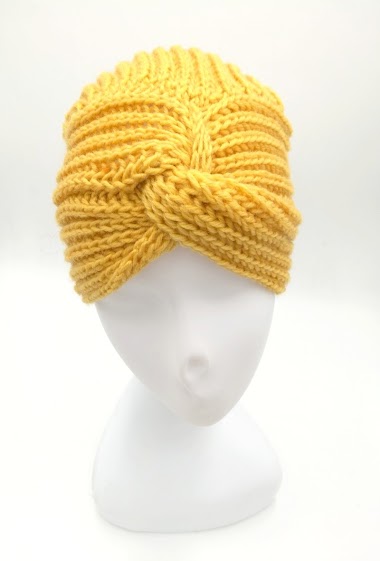 Wholesaler Charmant - Hat knitted pattern crossed