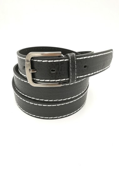 Wholesaler Charmant - Belt 160cm white threads small pattern