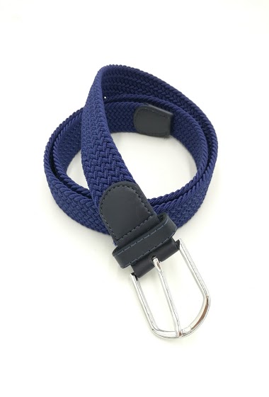 Wholesaler Charmant - Plaited plain elastic belt large