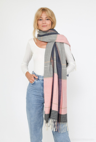 Wholesaler Charmant - Checked scarf