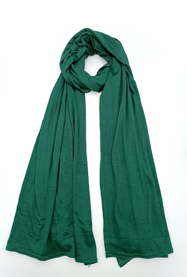 Großhändler Charmant - Flowy plain color scarf cold shades