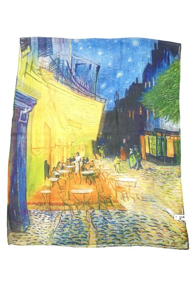 Wholesaler Charmant - Scarf painting