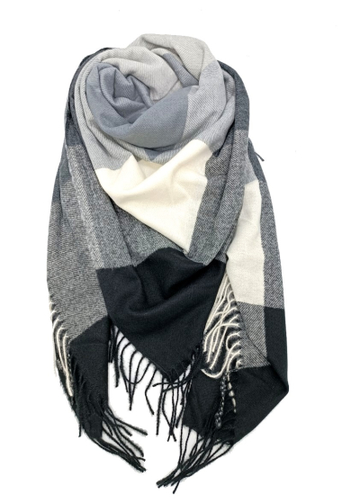 Wholesaler Charmant - Large square shawl with fringes