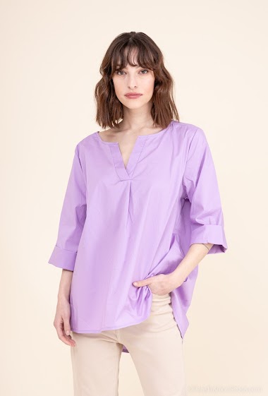 Wholesaler Charmante - Cotton blouse (made in italy)