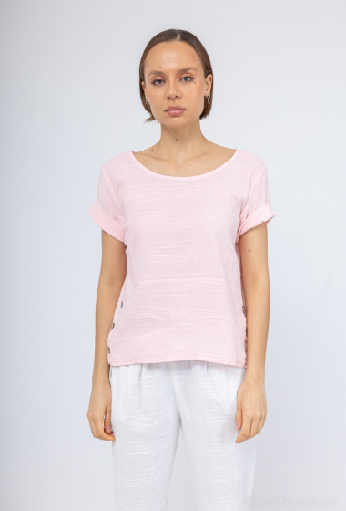 Wholesaler Charmante - Cotton blouse (made in Italy)