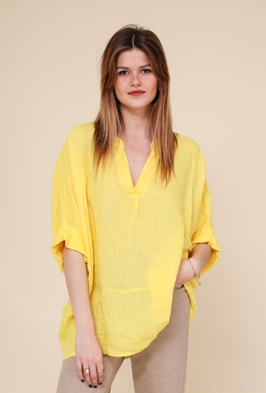 Wholesaler Charmante - Linen blouse (made in italy)
