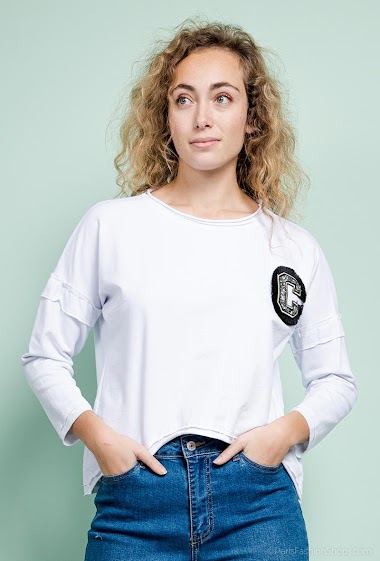 Grossiste Charmante - Blouses en coton (Made in Italy)