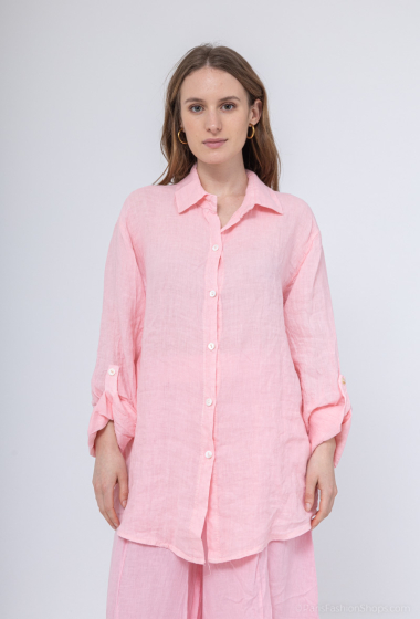 Wholesaler Charmante - Linen shirt (made in Italy)