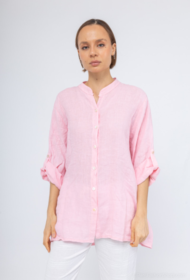 Grossiste Charmante - Chemise en lin (made in italy)