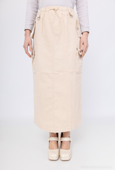 Wholesaler Charmante - Stretch cotton skirt (made in China)