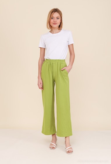 Wholesaler Charmante - Stretch cotton pants (made in italy)