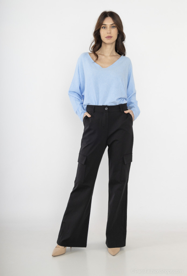 Wholesaler Charmante - Stretch cotton pants (made in Italy)
