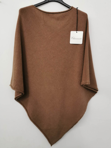 Grossiste Charmante - Poncho sans couture (Made in Italy)