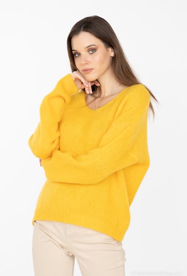 Grossiste Charmante - Pull en kid mohair (Made in Italy)