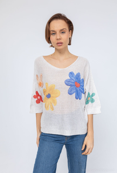 Wholesaler Charmante - Viscose sweater (made in Italy)