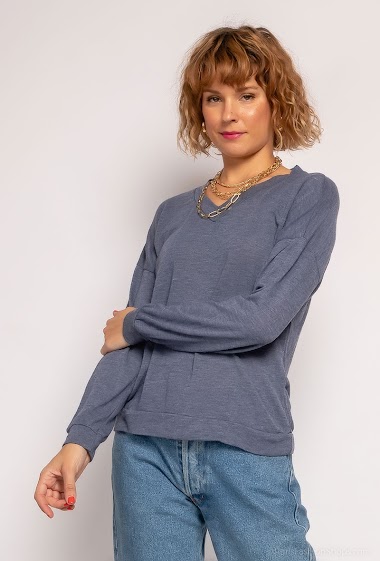 Grossiste Charmante - Pull Fin (Made in Italy)