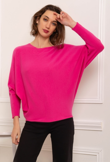 Wholesaler Charmante - Mouse sleeve sweater (made in Italy)