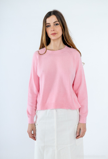 Grossiste Charmante - Pull sans couture en viscose (Made in Italy)