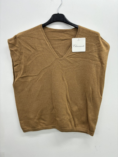 Grossiste Charmante - Pull sans couture en viscose (Made in Italy)