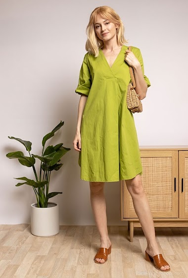 Cotton dress (made in italy)