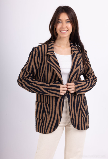 Großhändler Charmante - Jacke aus Stretch-Baumwolle (hergestellt in Italien)