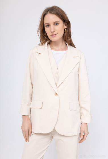 Wholesaler Charmante - Stretch cotton jacket (made in Italy)