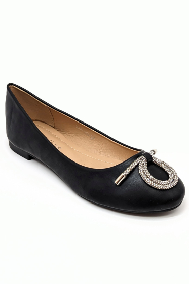 Wholesaler CHC SHOES - Ballerinas with a rhinestone cord