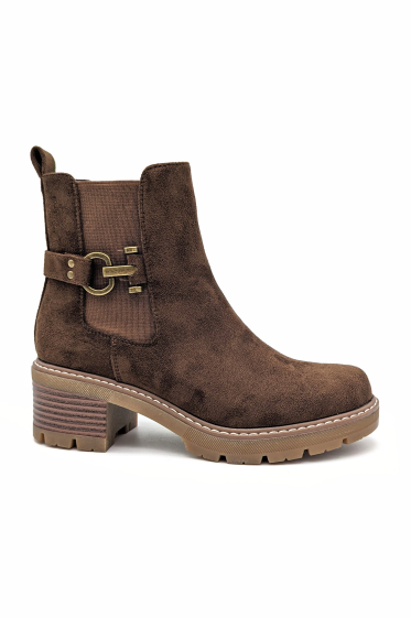 Wholesaler CHC SHOES - Comfortable faux suede ankle boots