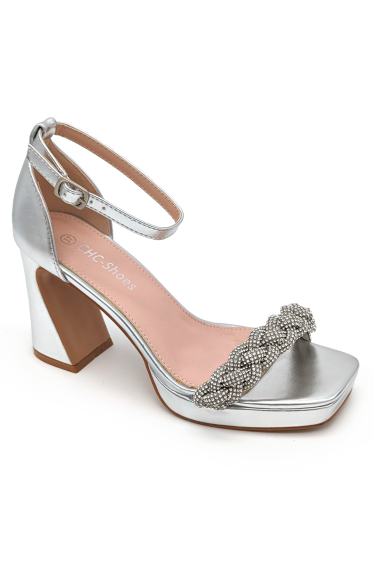 Wholesaler CHC SHOES - High heel pumps with strass-covered strap