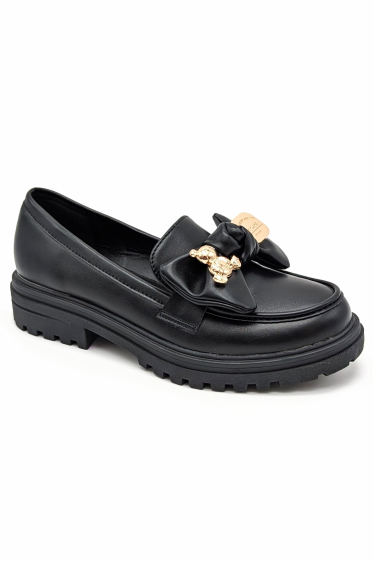 Wholesaler CHC SHOES - Wedge Loafers with Metal Ornament