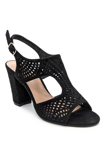 Wholesaler CHC SHOES - Synthetic suede high heel sandals