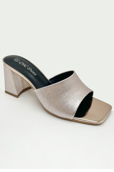 Wholesaler CHC SHOES - Sandals with rhinestone open toe heel