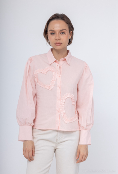 Wholesaler Cherry Koko - Shirt with 3D heart
