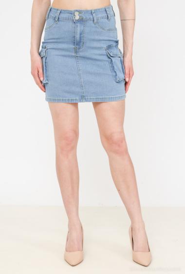 Wholesaler Cherry Koko - Short denim skirt