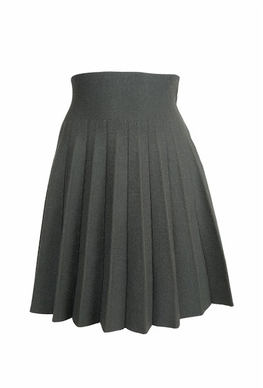 Wholesaler Cherry Koko - Pleated knit skirt