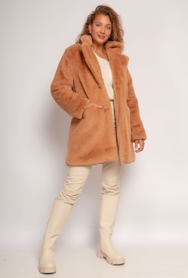 Wholesaler Cherry Koko - Soft faux fur jacket