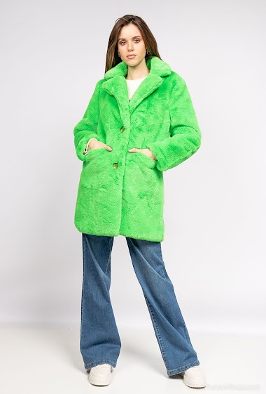 Großhändler Cherry Koko - Soft faux fur jacket