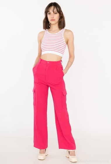 Wholesaler Cherry Koko - Long straight cargo pants