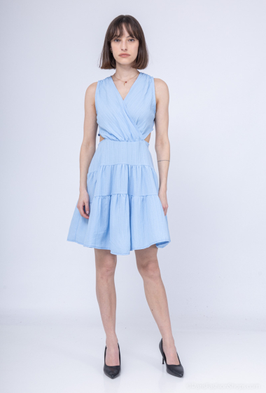 Wholesaler Cherry Koko - Short dress with opening on the sides