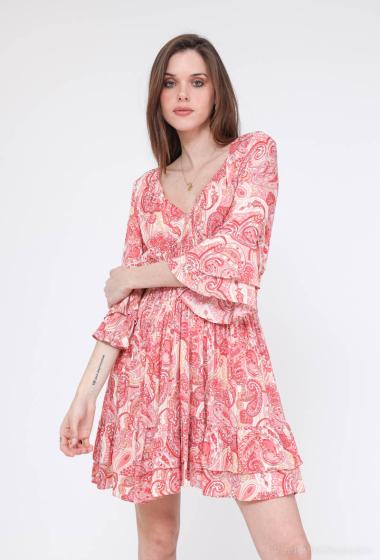 Wholesaler Cherry Koko - SHORT PRINTED DRESS