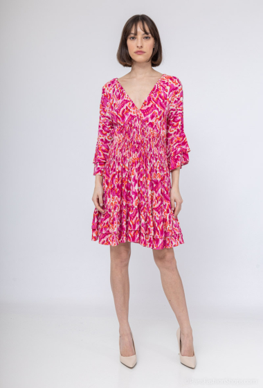 Wholesaler Cherry Koko - SHORT PRINT DRESS