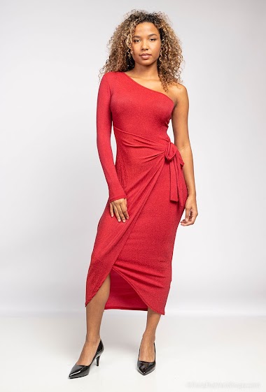 Wholesaler Cherry Koko - Sparkly one-shoulder dress