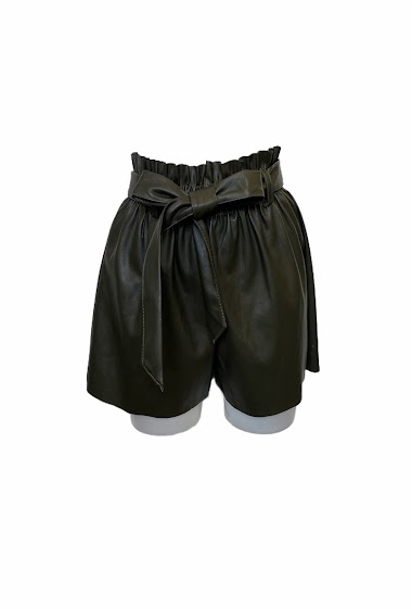 Großhändler Cherry Koko - Faux leather shorts
