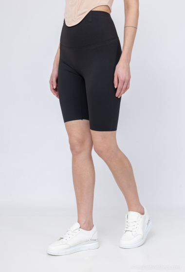 Wholesaler Cherry Koko - Black fitted shorts