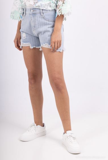 Wholesaler Cherry Koko - Striped shorts